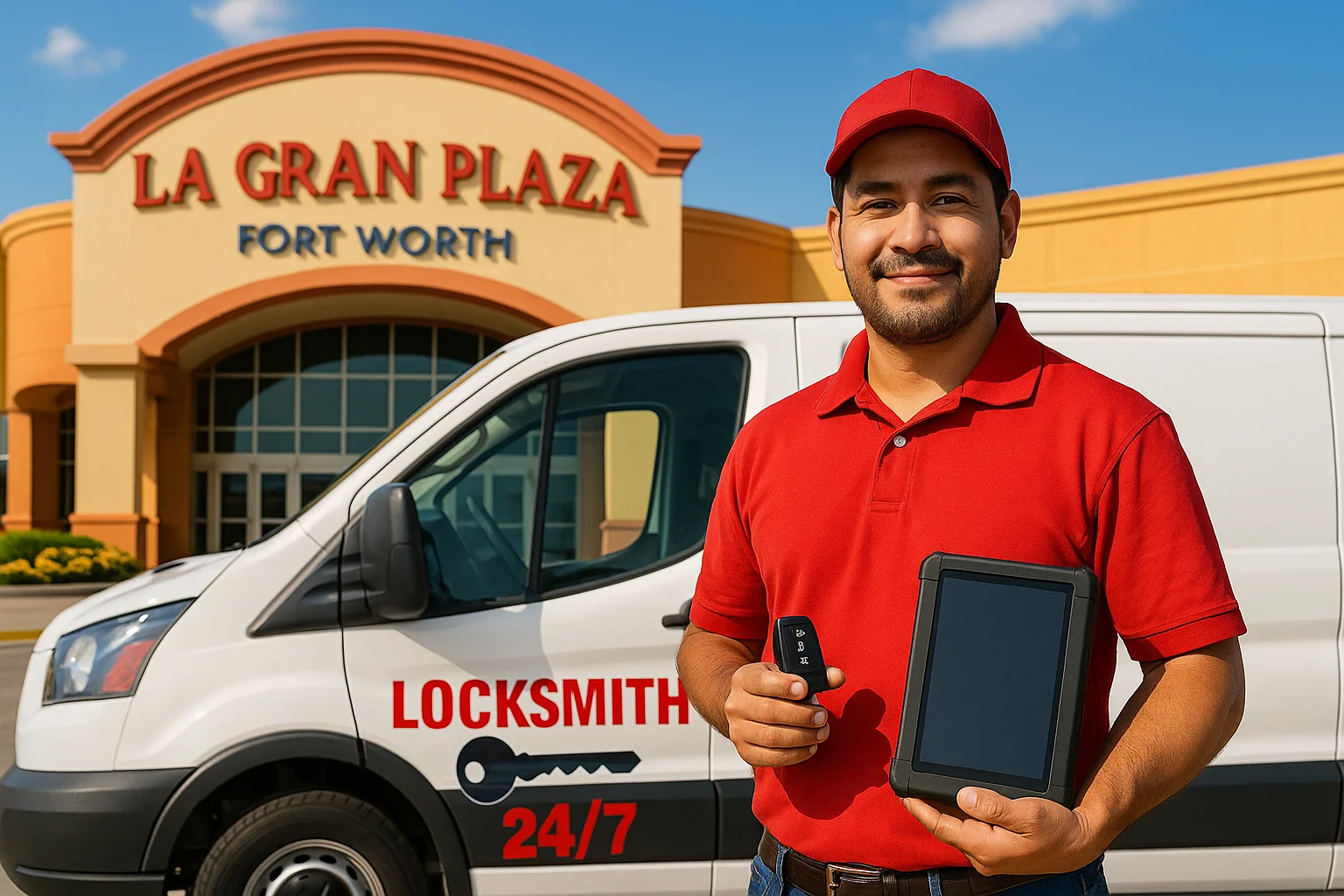 Servicios profesionales de cerrajería automotriz en Fort Worth, Texas - Atención 24/7 en español